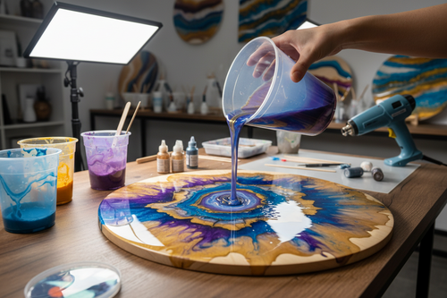 Joyas y Artesanías con Resina